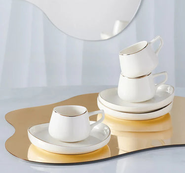 KARACA KARACA STREAMLINE HOLE ESPRESSOSET 12 DELIG | 6 PERSOONS