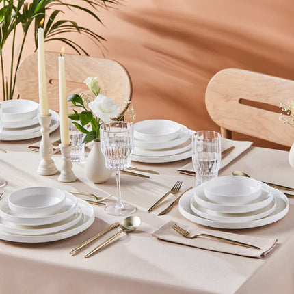 KARACA Karaca Streamline New Saturn Wit 24-delige Serviesset - 6 Persoons