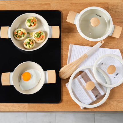 KARACA Karaca Swiss Crystal Almond Omeletset 6 Delig