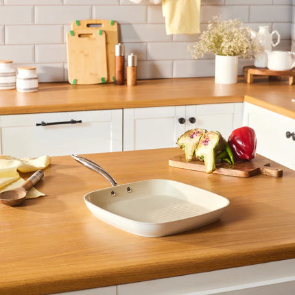 KARACA Karaca Swiss Crystal amandelcrème Grillpan 28 cm