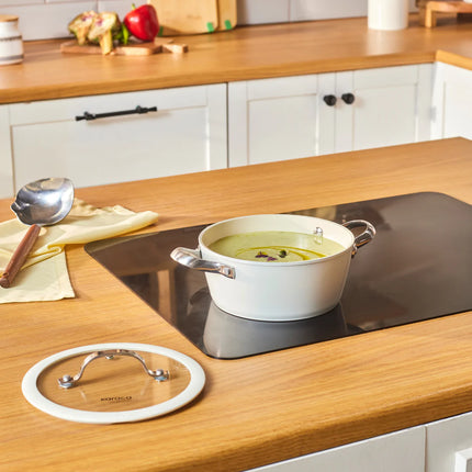 karaca Karaca Swiss Crystal amandelcrème Kookpan 18 cm