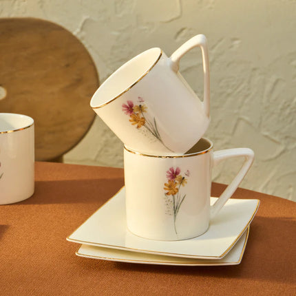 KARACA Karaca Valencia Nescafeset 12 Delig | 6 Persoons 190 ml