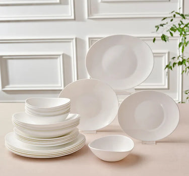 KARACA Karaca White Pure Opal Glas Serviesset 24 Delig | 6 Persoons