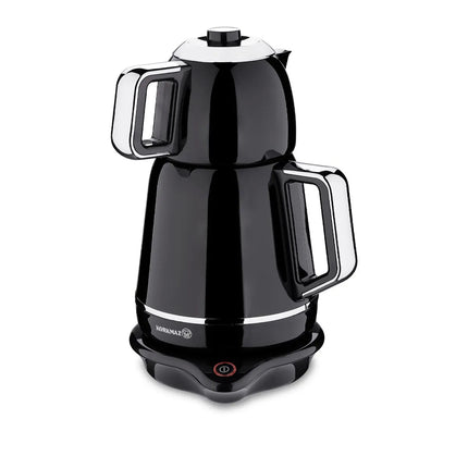 KORKMAZ Korkmaz Demiks Elektrische Theepot Zwart / Chroom