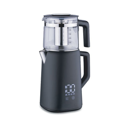 KORKMAZ Korkmaz Demmatik Theemachine / Elektrische theemachine | Zwart ( AFHALEN )