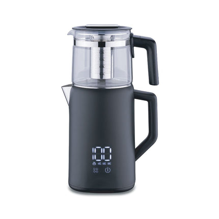 KORKMAZ Korkmaz Demmatik Theemachine / Elektrische theemachine | Zwart ( AFHALEN )