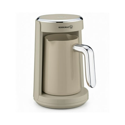 KORKMAZ Korkmaz Keyif Türk elektrische Turkse Koffiezetapparaat | Beige