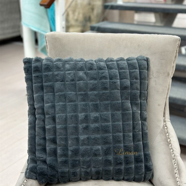 LALEE Harmony Sierkussens 48 x 48 cm Graphite