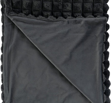 LALEE Harmony Vacht Deken Hoogpolig Soft Touch Graphite - 150x200 CM