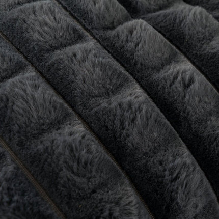 LALEE Harmony Vacht Deken Hoogpolig Soft Touch Graphite - 150x200 CM