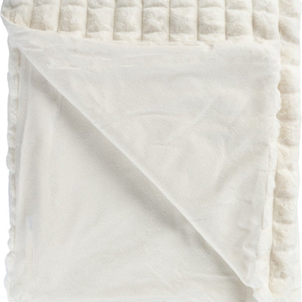 LALEE Harmony Vacht Deken Hoogpolig Soft Touch Ivoor  - 150x200 CM