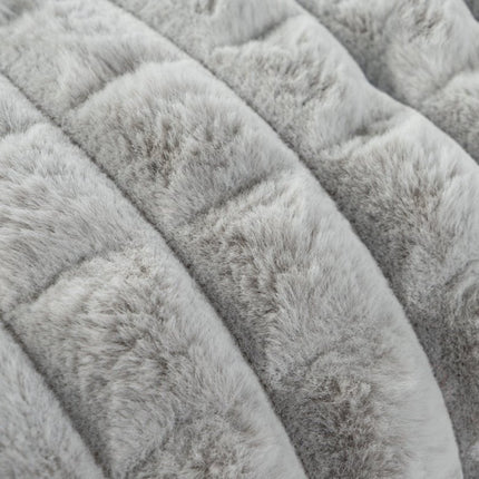 LALEE Harmony Vacht Deken Hoogpolig Soft Touch Zilver - 150x200 CM