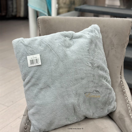 LALEE Heaven Sierkussens 48 x 48 cm Zilver