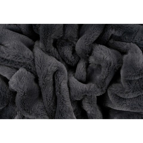 LALEE Heaven Vacht Deken Hoogpolig Soft Touch Graphite  - 150x200 CM