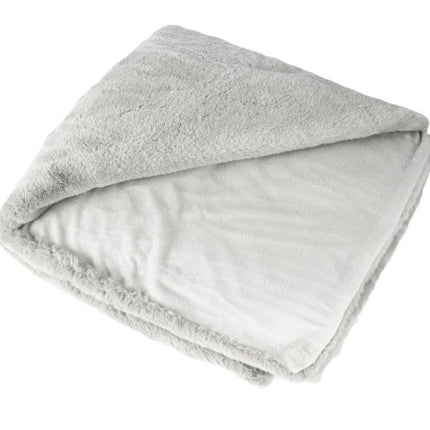 LALEE Heaven Vacht Deken Hoogpolig Soft Touch Zilver - 150x200 CM