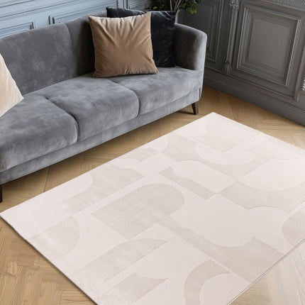 LALEE LALEE ELIF JAPANDI HALI 405 BEIGE - CREAM