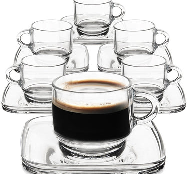 LAV LAV Cozy Espressoset 12 delig | 6 persoons
