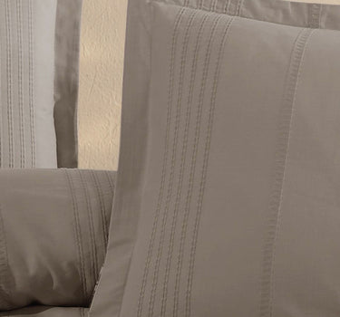 Lavella TAYLA DEKBEDOVERTREKSET | TAUPE 200X220 CM 4-DELIG