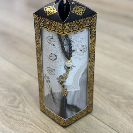Liman Home Decor - Liman Online 2 Delige Gebedsset Met Doos Zwart