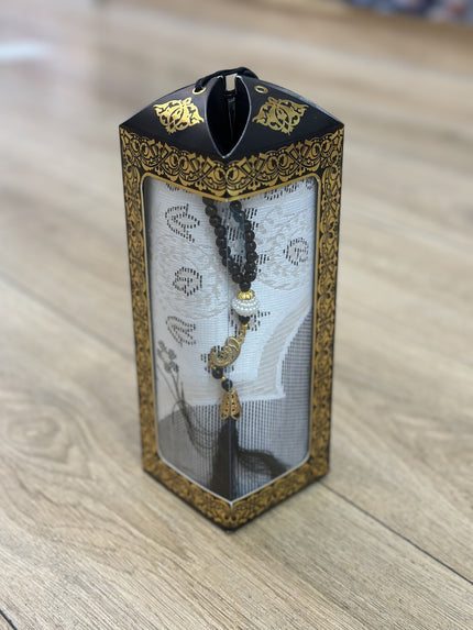 Liman Home Decor - Liman Online 2 Delige Gebedsset Met Doos Zwart