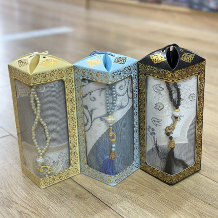 Liman Home Decor - Liman Online 2 Delige Gebedsset Met Doos Zwart