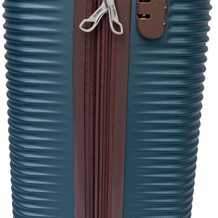 Liman Home Decor - Liman Online 3-delig Kofferset -  Groen Handbagage - Verrijdbaar op 4 Wielen - Stevig ABS - TSA Slot -Lichtgewicht, Trolley