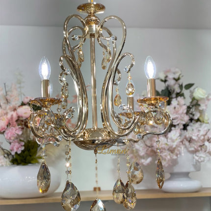 Liman Home Decor - Liman Online 4 - ARMIG GOUD KROONLUCHTER 13055-4