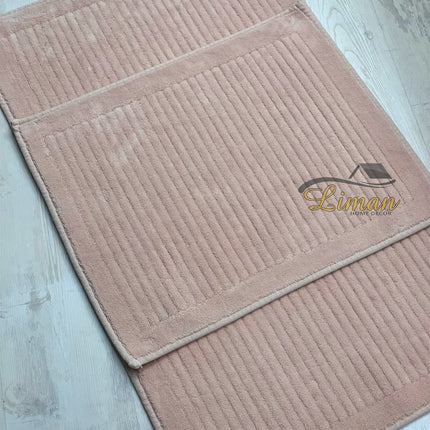 Liman Home Decor - Liman Online 4K Pileli Badmatset Roze