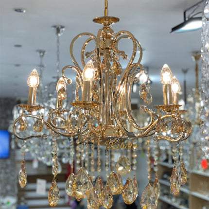 Liman Home Decor - Liman Online 6 - ARMIG GOUD KROONLUCHTER 13055-6