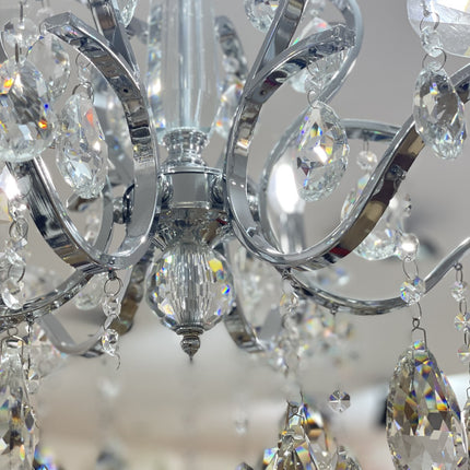 Liman Home Decor - Liman Online 8 - ARMIG ZILVER KROONLUCHTER 5501-8