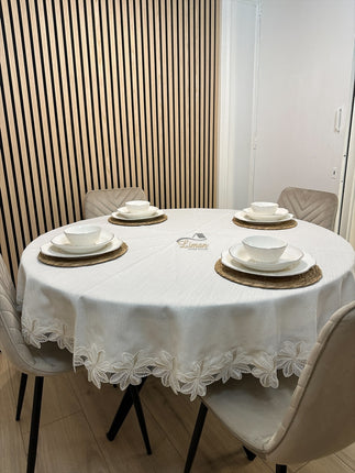 Liman Home Decor - Liman Online Artemis Tafelkleed Cream 1 Delig