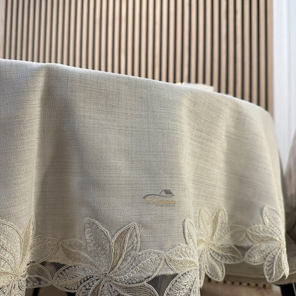 Liman Home Decor - Liman Online Artemis Tafelkleed Cream 1 Delig