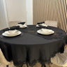 Liman Home Decor - Liman Online Artemis Tafelkleed Set Met Server Zwart 18 Delig