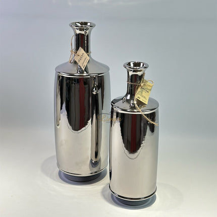 Liman Home Decor - Liman Online Atlanta Vaas Zilver -L-