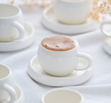 Liman Home Decor - Liman Online Bondy Espressoset 12 Delig | 6 Persoons