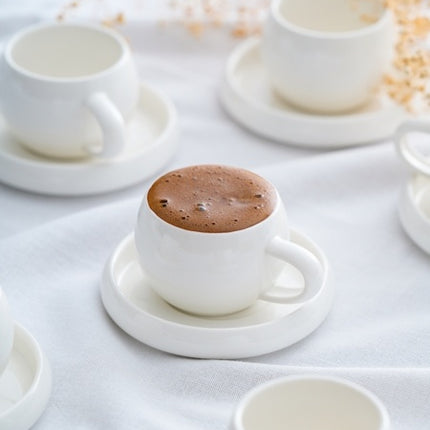 Liman Home Decor - Liman Online Bondy Espressoset 12 Delig | 6 Persoons