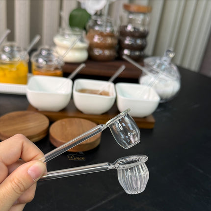 Liman Home Decor - Liman Online BOROSILICAAT GLAZEN LEPEL