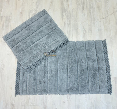 Liman Home Decor - Liman Online Breeze Badmatset Grijs