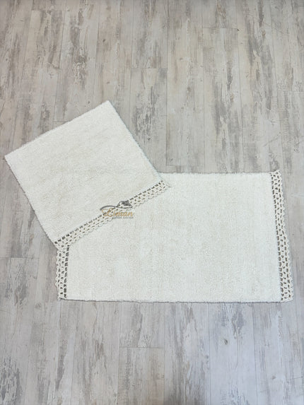 Liman Home Decor - Liman Online Breeze Badmatset Wit