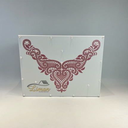 Liman Home Decor - Liman Online Bruid Doos Roze 3 delig