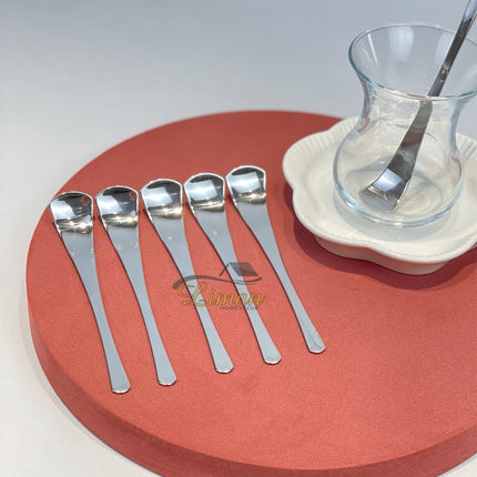 Liman Home Decor - Liman Online Collection Luxe Theelepel 6-Delig Zilver