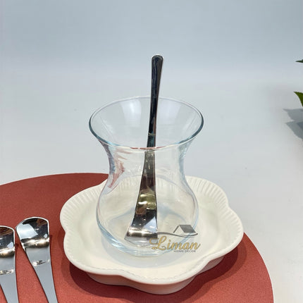 Liman Home Decor - Liman Online Collection Luxe Theelepel 6-Delig Zilver