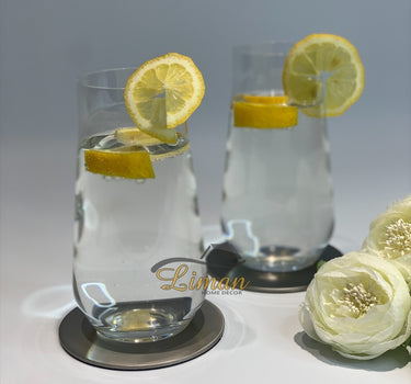 Liman Home Decor - Liman Online Cry Alca 6 Delig Drink Glazenset 480 ML
