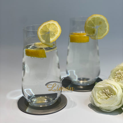 Liman Home Decor - Liman Online Cry Alca 6 Delig Drink Glazenset 480 ML