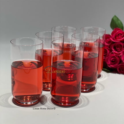 Liman Home Decor - Liman Online Cry Ara 6 Delig Drink Glazenset 400 ML