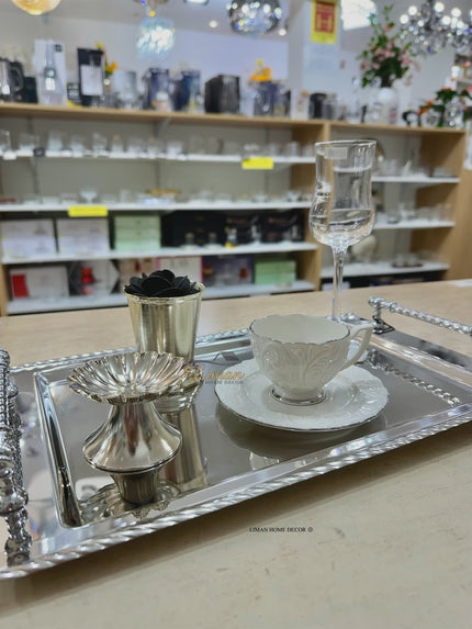 Liman Home Decor - Liman Online DECORATIE ZILVER 6 DELIG