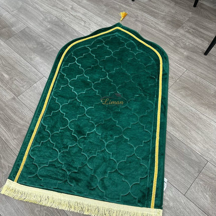 Liman Home Decor - Liman Online Gebedskleed Groen