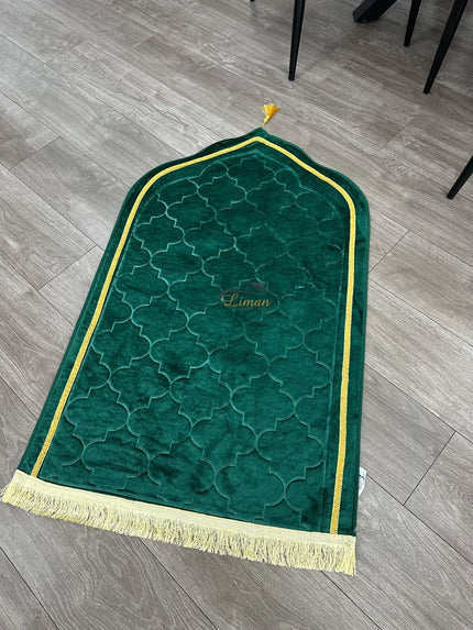 Liman Home Decor - Liman Online Gebedskleed Groen