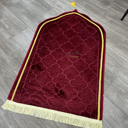 Liman Home Decor - Liman Online Gebedskleed Rood