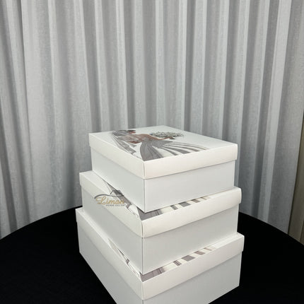 Liman Home Decor - Liman Online Gelin Bruid Doos 3 delig